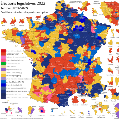 Cartes Interactives Des R Sultats Du Premier Tour Des Lections