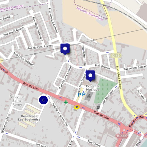 Localisation Des Infrastructures Daccueil Des Enfants De Ans