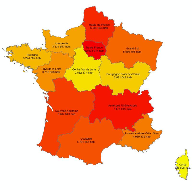nouvelles régions françaises