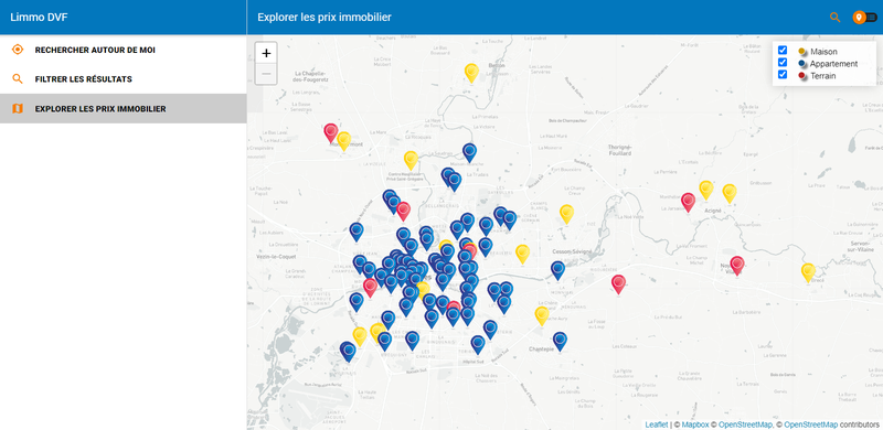 Limmo DVF - Data.gouv.fr