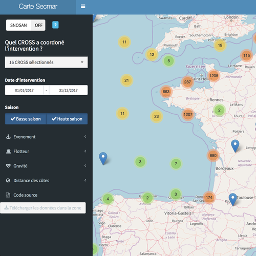 Cartographie Interactive - Data.gouv.fr