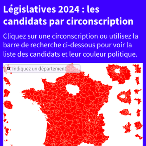 Législatives 2024 Quels Sont Les Candidats Dans Votre Circonscription