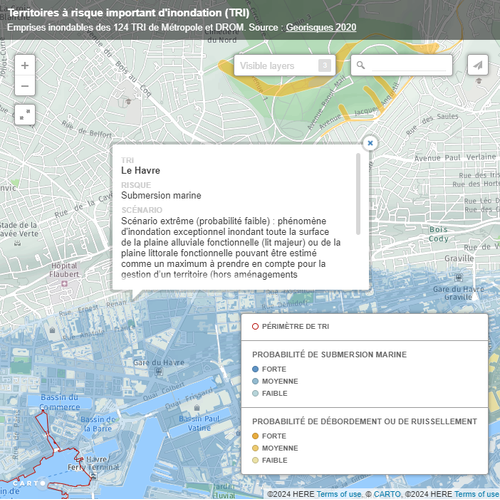 Cartographie Des Zones Inondables Des Territoires à Risque Important D ...