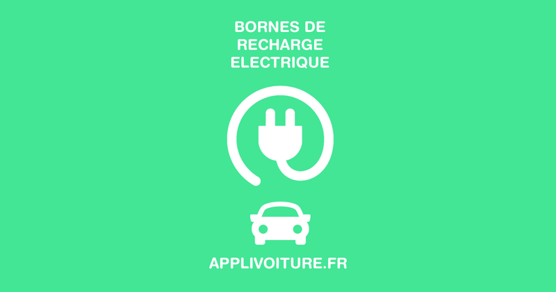 Carte des bornes de recharge pour voiture électrique ou hybride en France