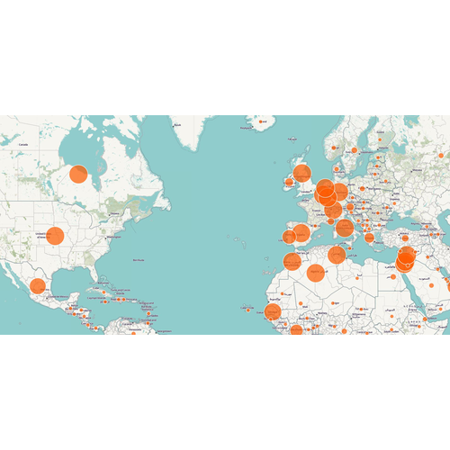 Les expatriés français s’installent surtout en occident la carte de leur répartition data