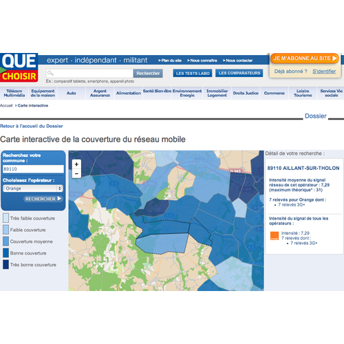 Cartes De L'UFC Que Choisir - Data.gouv.fr