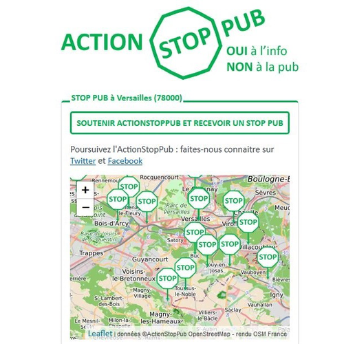 ActionStopPub  Trouvez le Stop Pub gratuit de votre collectivité !