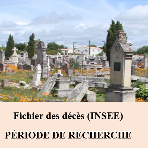 Fichier des décès (INSEE) - data.gouv.fr